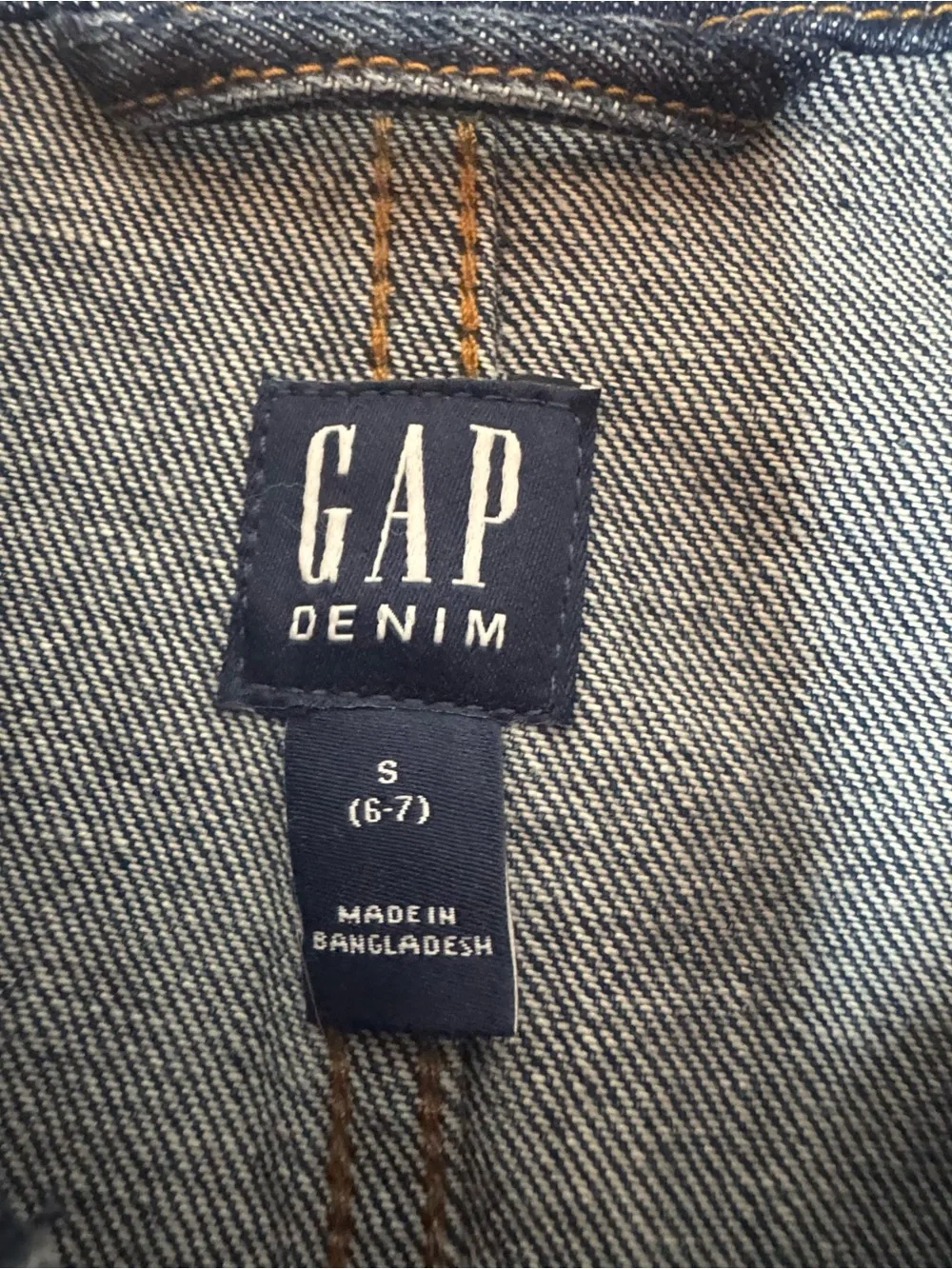 GAP Kids Medium Blue Denim Chore Jacket